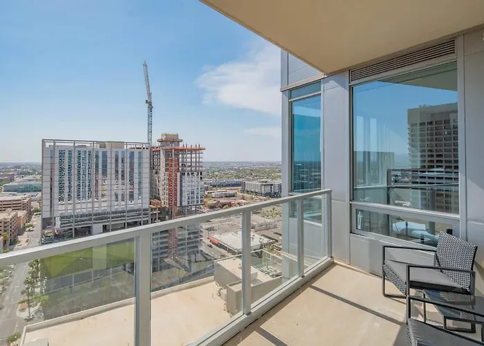 Cozy Highrise 23th Flr,gym,parking,pool,w-d,golf Phoenix